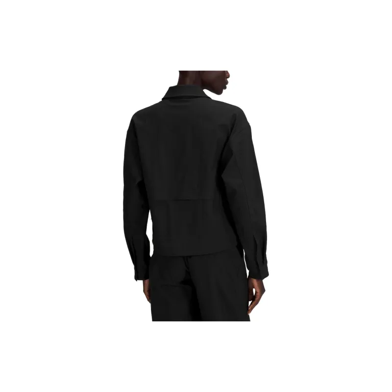 Lululemon LAB Collection Snap Front Jacket Women's Black-1