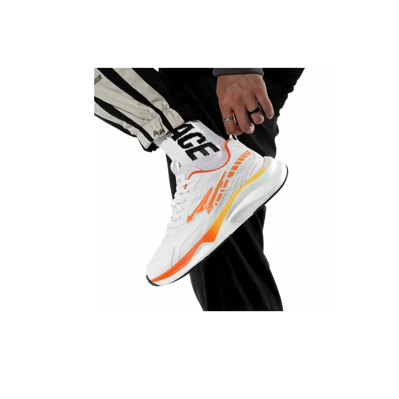 JEANSWEST Cushioning Rebound Abrasion Resistant Lightweight Breathable Slip Resistant Low Top Running Shoes Unisex-7