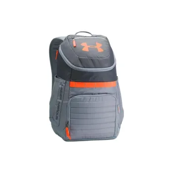Under Armour Polyester Backpack Regular Unisex Light Gray
