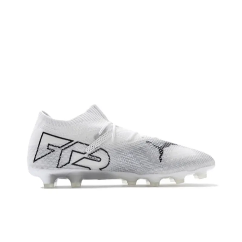 PUMA FUTURE 7 ULTIMATE Soccer Shoes Unisex Low Top White/Black-1