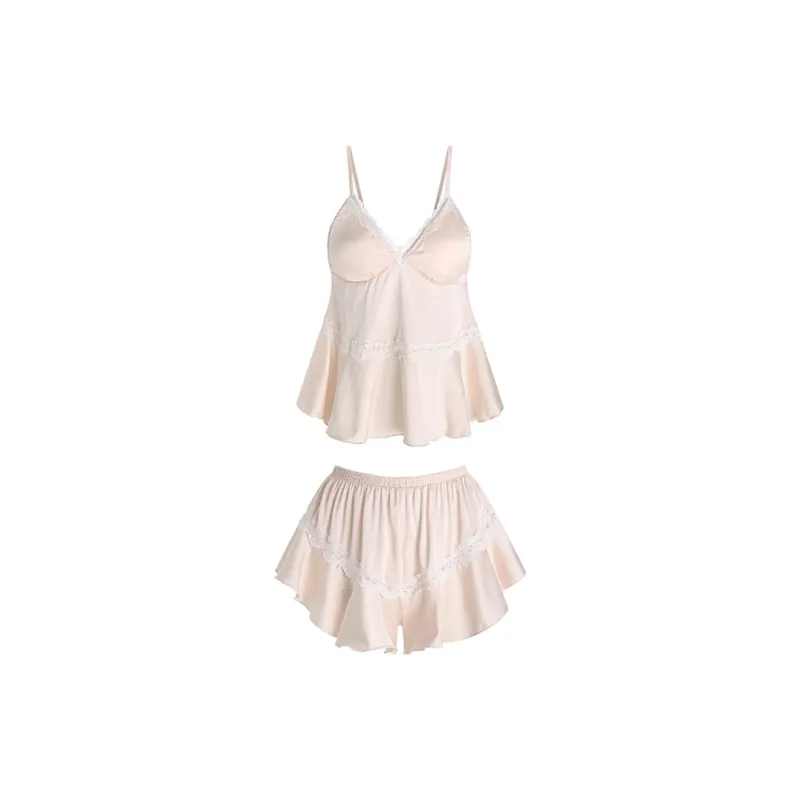 MIIOW Pajama Set Women's Apricot Pink-0