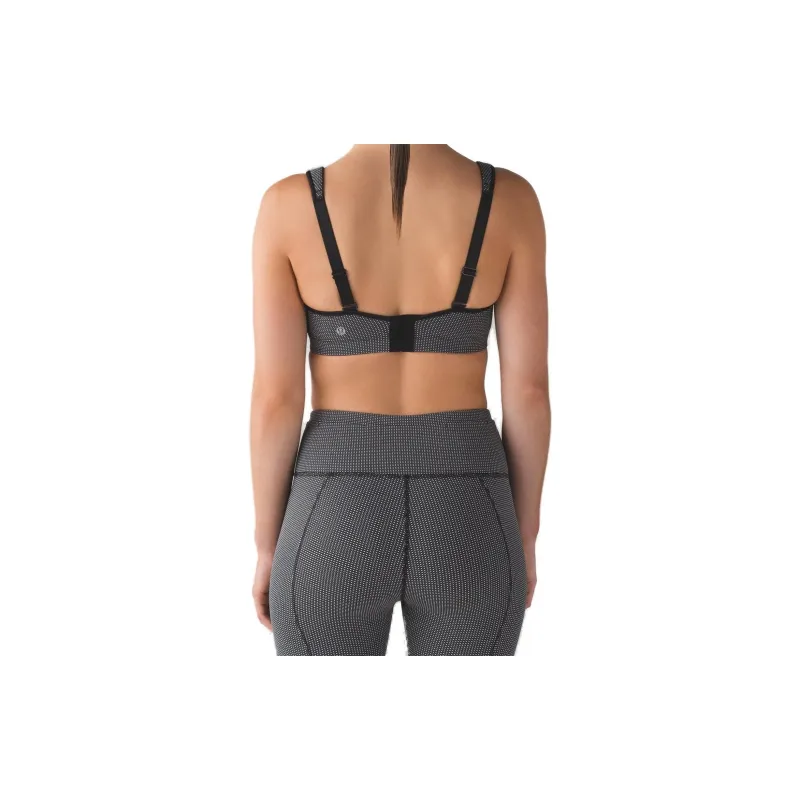 Lululemon Ta Ta Tamer Sports Underwear Women's Black Gray-1