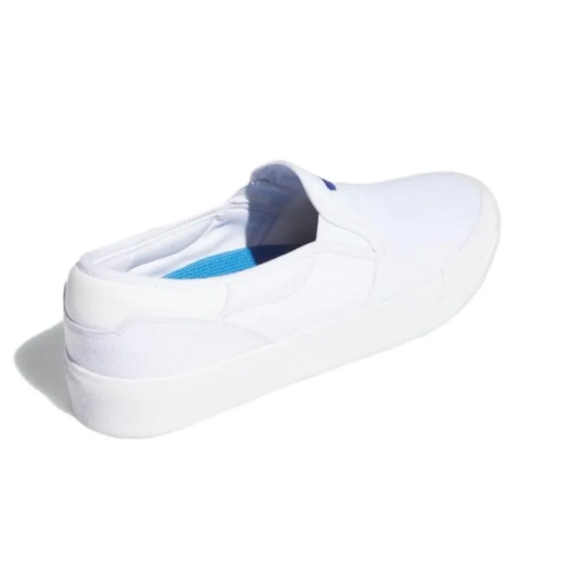 Adidas Shmoofoil Slip Cloud White Blue Bird-3