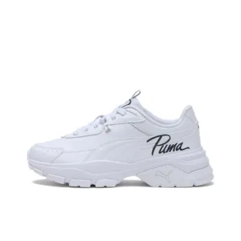 PUMA Cassia Via Anti-Slip Wear-Resistant Low-Top Casual Shoes Unisex White