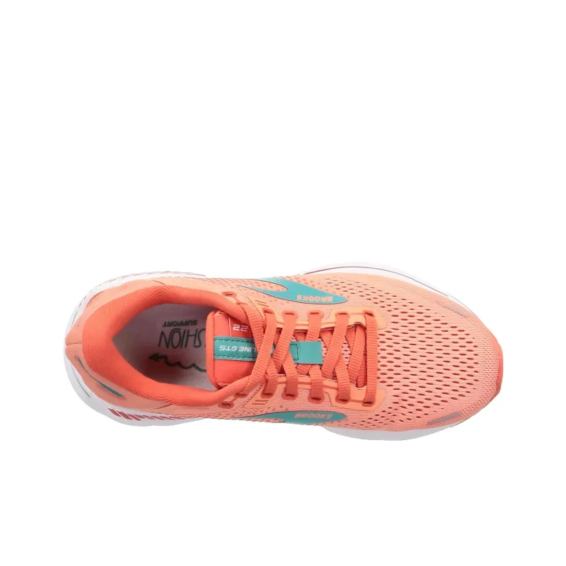 Brooks Slip Resistant Low Top Running Shoes Women's Pink-6