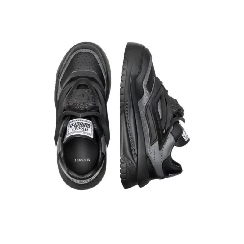 FANSIZHE Odissea Low Top Casual Shoes Men's Black-3