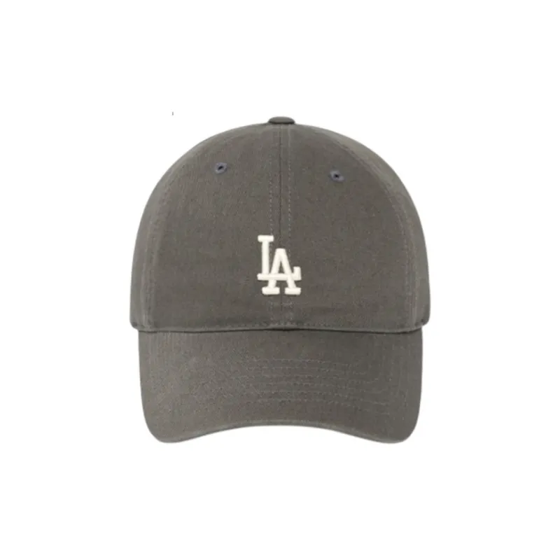 MLB Cotton Baseball Caps Unisex Charcoal Gray-2