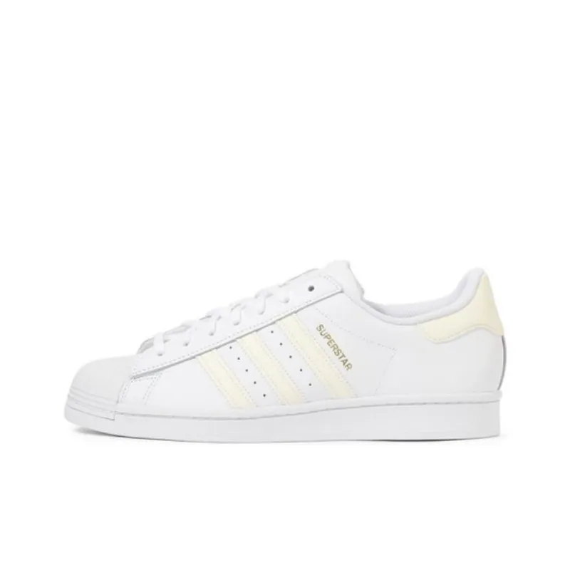 Adidas Originals SUPERSTAR Anti Slip Wear Resistant Low Top Skateboard Shoes Unisex White-0