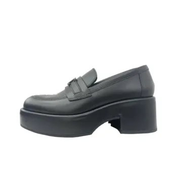 CHANEL Loafers Women's Black
