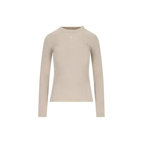 COURREGES Sweaters Women's Light Brown