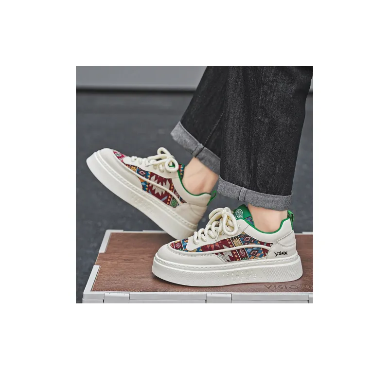 Yalu Slip Resistant, Abrasion Resistant, Lightweight, Breathable Low Top Skateboard Shoes Men's-2