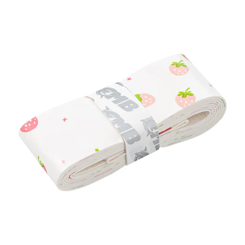MBFISH Badminton Grip Tape Pink White PU Racquet Controller Thin-7