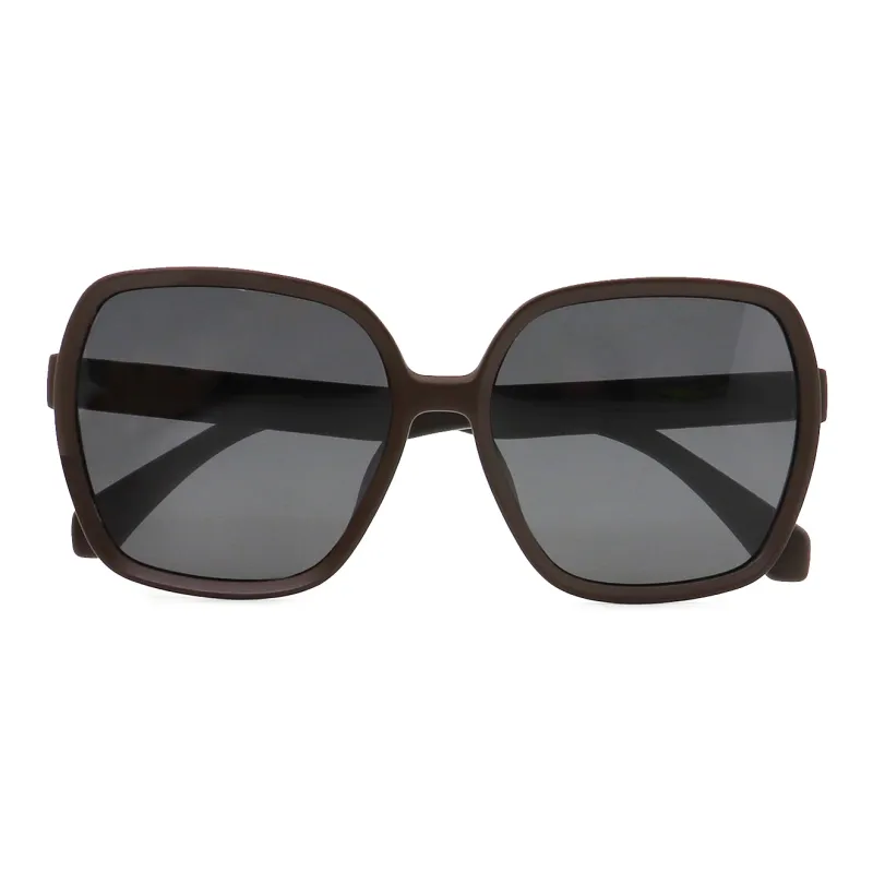Pair Ponyo Square Sunglasses Kids' Umber-3