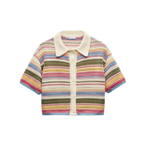 ZARA Knitwear Women's Multicolor