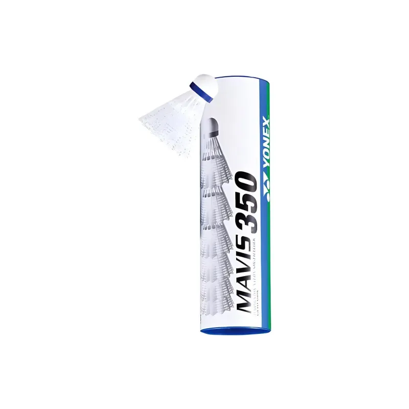 YONEX 6 Pack Faux Fur All-Round Goose Feather Shuttlecocks-2