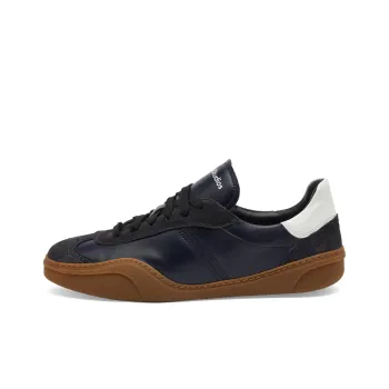 Acne Studios Bars Low Top Casual Shoes Men's Coal Gray