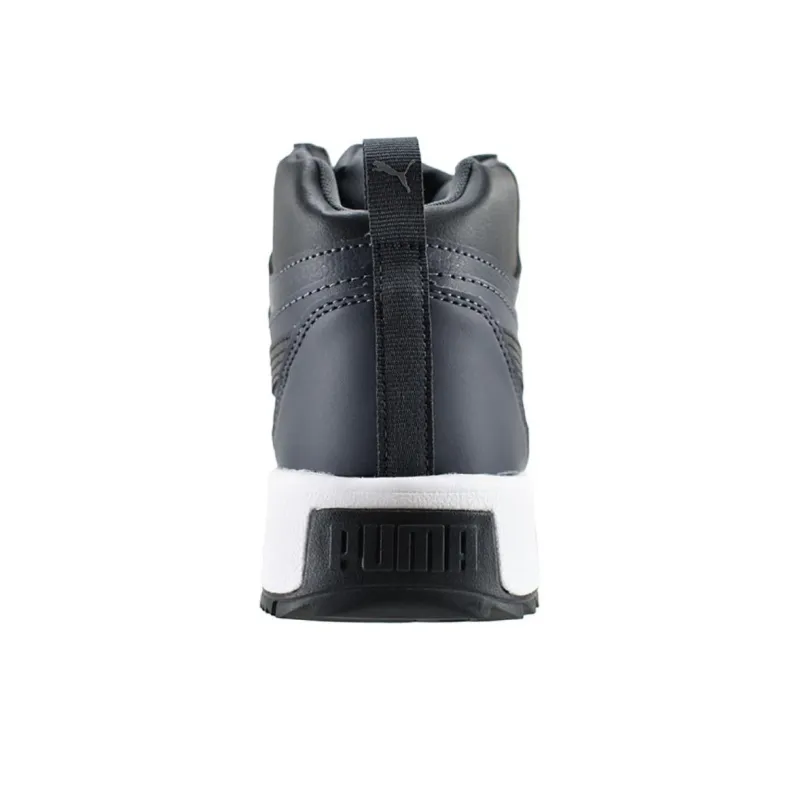 PUMA Tarrenz SB Anti-Slip Wear-Resistant High-Top Skateboard Shoes Men's Black-3