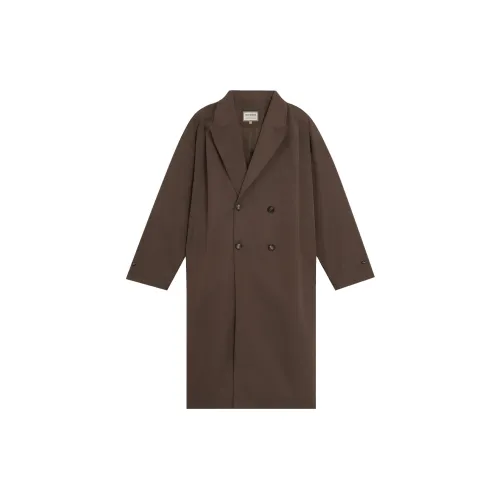 Bodydream Trench Coats Unisex Dark Brown