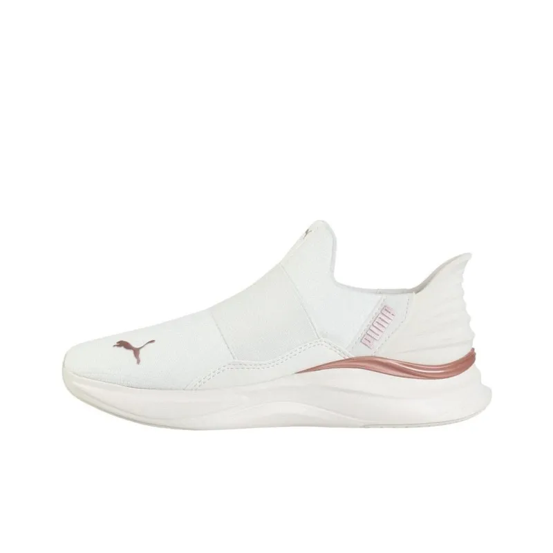 PUMA Anti Slip Wear Resistant Low Top Casual Shoes Women's White-0