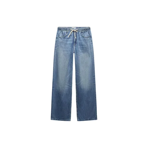 ZARA Trf Jeans Women's Light Blue