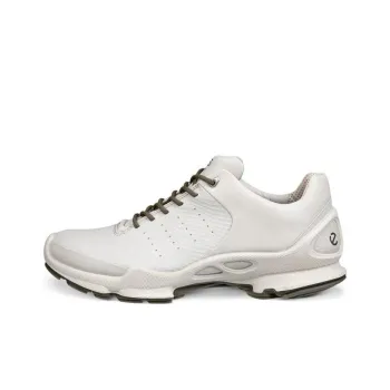 Ecco Low Top Casual Shoes Men's White