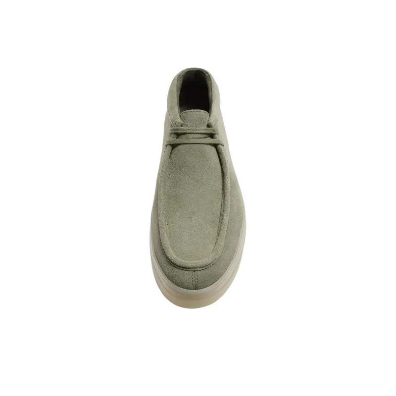 ZARA Low-Top Casual Shoes Men's Khaki Green-2