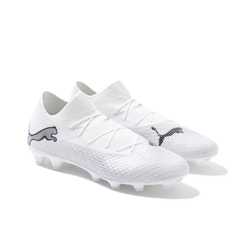 PUMA FUTURE 7 PRO Anti Slip Wear Resistant Soccer Shoes Unisex White-1