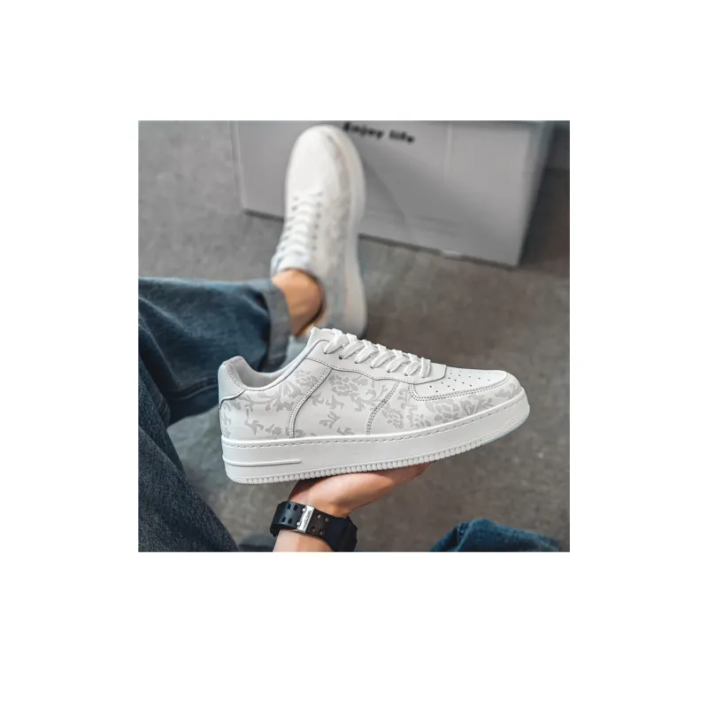MOISE KEAN Non slip Lightweight Low Top Skateboard Shoes Men's-6
