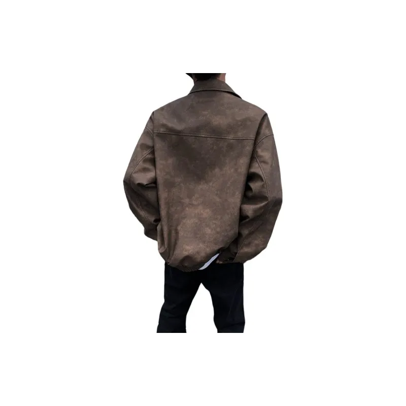 FOR FEAR THAT Leather Jacket Unisex-1