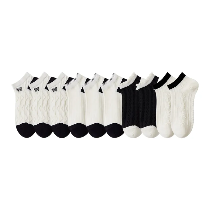Lan Miao Ankle Socks Women's 10 Pack-15