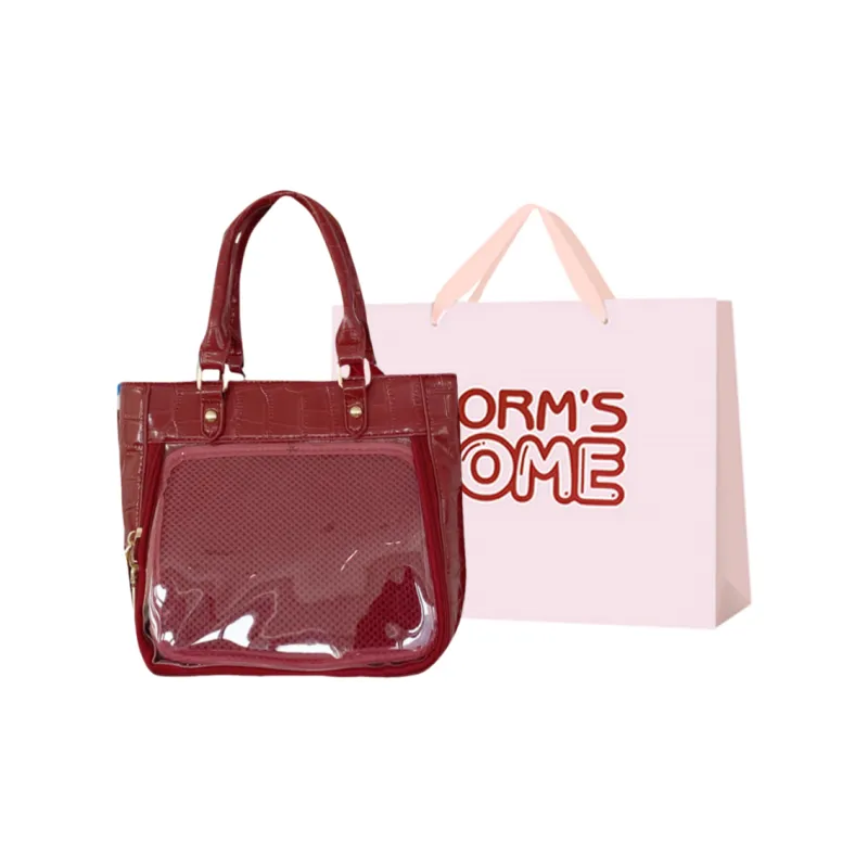 Worm's Home Artificial Leather Handbag Regular Women's Multicolor-7