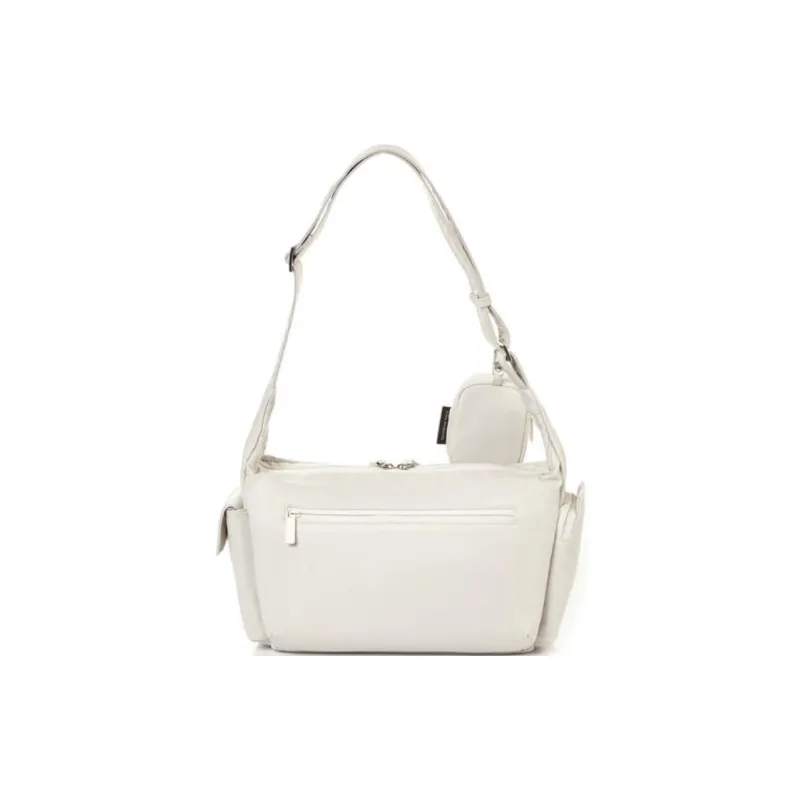 SAMSONITE Nylon With Polyester Crossbody Bag, Shoulder Bag Women's Light Gray-4