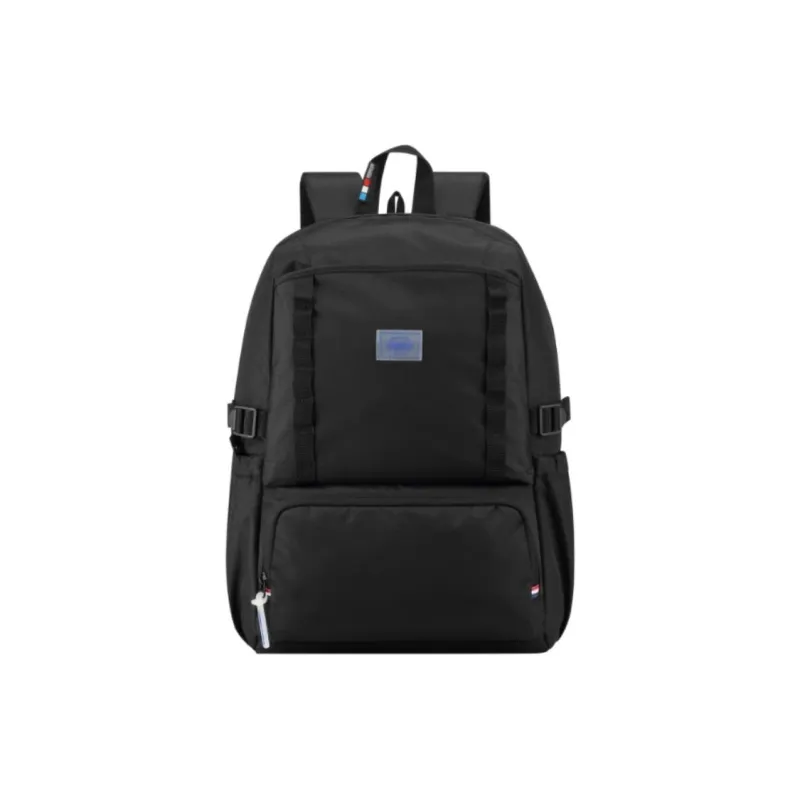 AMERICAN TOURISTER Fabric Backpack Unisex Black/Dark Blue-0