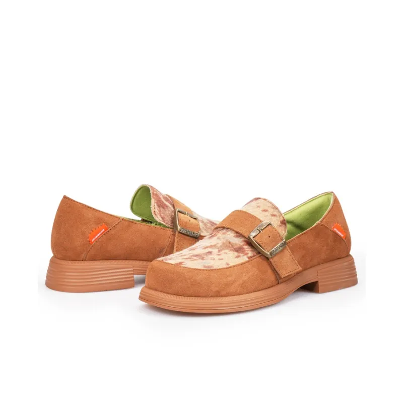 Joy&Mario Loafers Women's Camel/Coffee-4