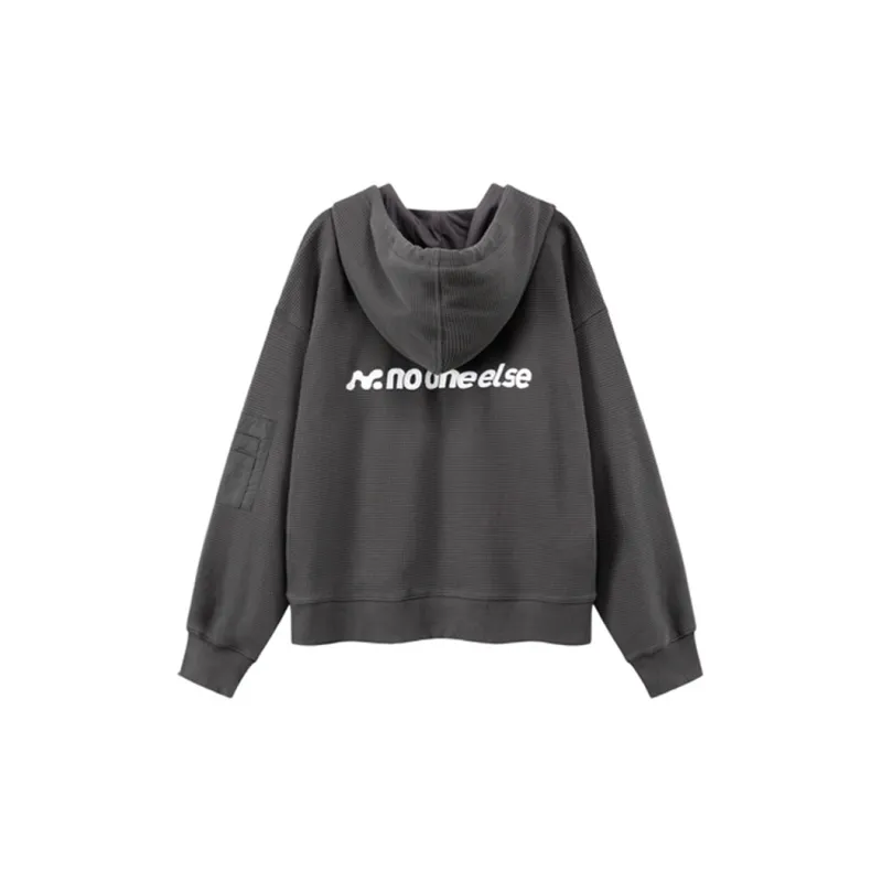 NO ONE ELSE Baseball Jacket Unisex-3