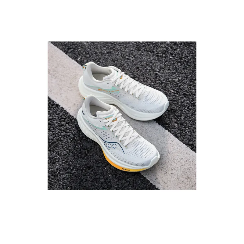 Saucony Low Top Running Shoes Women's White-5