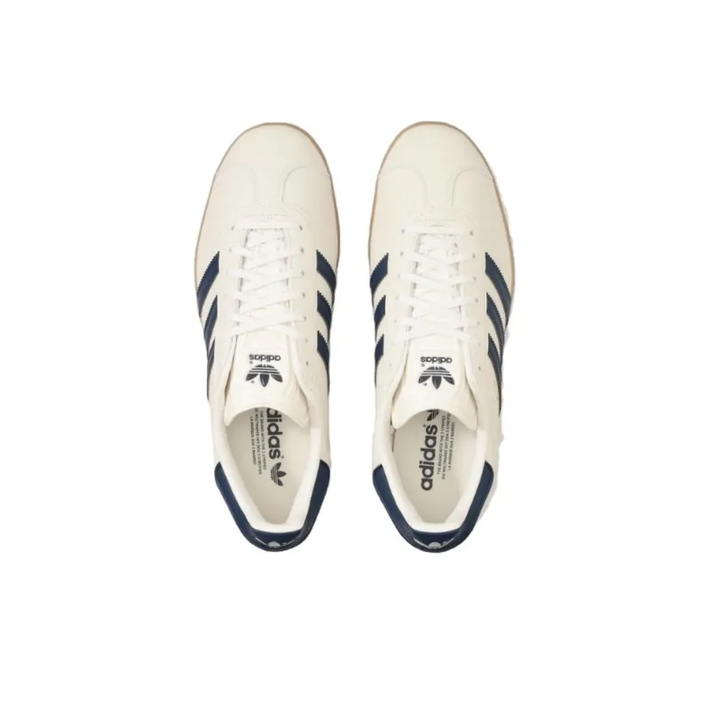 Adidas Originals Gazelle Cloud White Dark Blue Women's-2