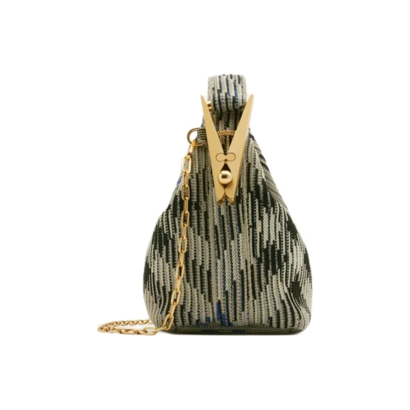 Burberry Polyamide Handbag Shoulder Bag Crossbody Bag Micro Women's Lichen Color-1