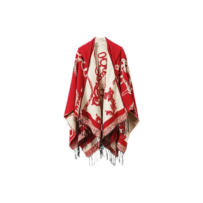 CARTELO Polyester Shawls Unisex-1