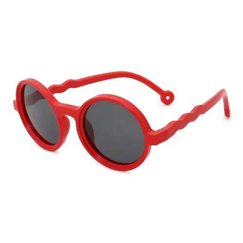 Pair Ponyo Oval Sunglasses Kids' Red