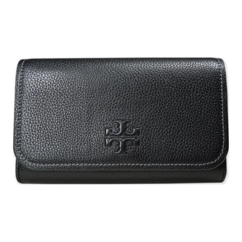 TORY BURCH Thea Litchi Grain Leather Shoulder Bag Crossbody Bag Women's Black-2