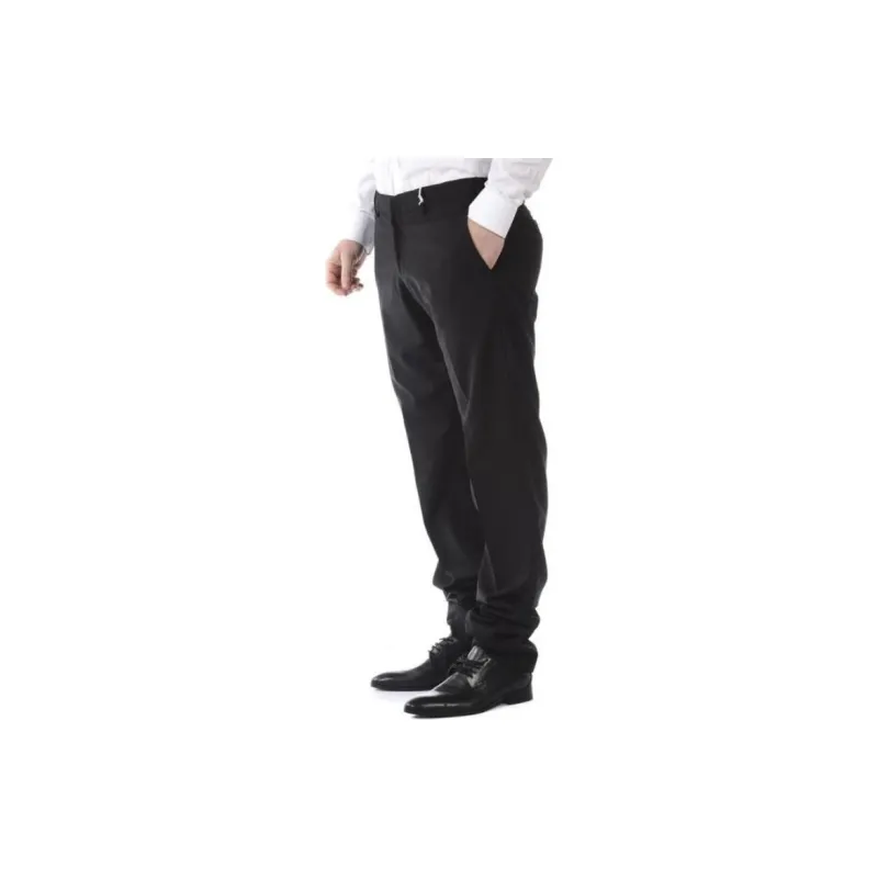 DANIELE ALESSANDRINI Casual Pants Men's Black-2