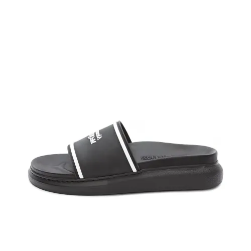 Alexander McQueen Hybrid Slide Slippers Men Black