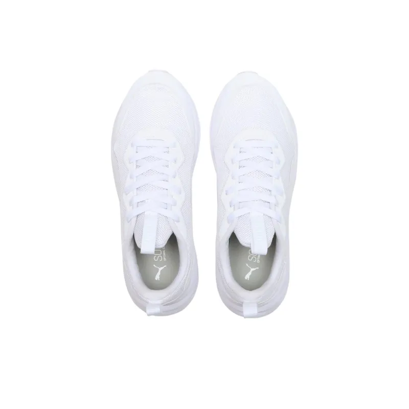 PUMA Incinerate Slip Resistant, Abrasion Resistant, Lightweight Low Top Casual Running Shoes Unisex White-2