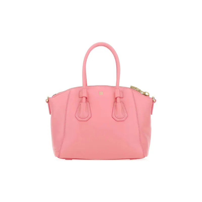 GIVENCHY Antigona Calfskin Tote Bag Shopping Bag Handbag Mini Women's Pink-2