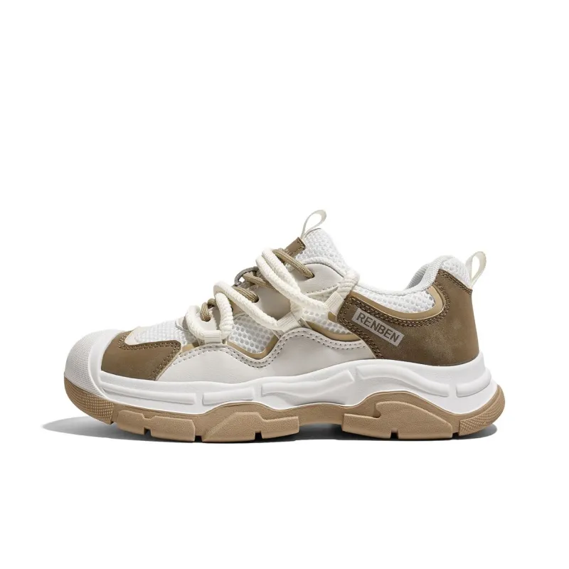 RENBEN Wear-Resistant Slip-Resistant Water-Resistant Low-Top Casual Shoes Women's-5