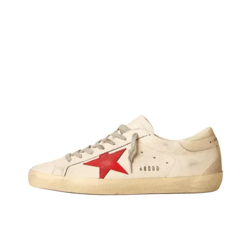 Golden Goose Super Star Low Top Skateboard Shoes Men's White