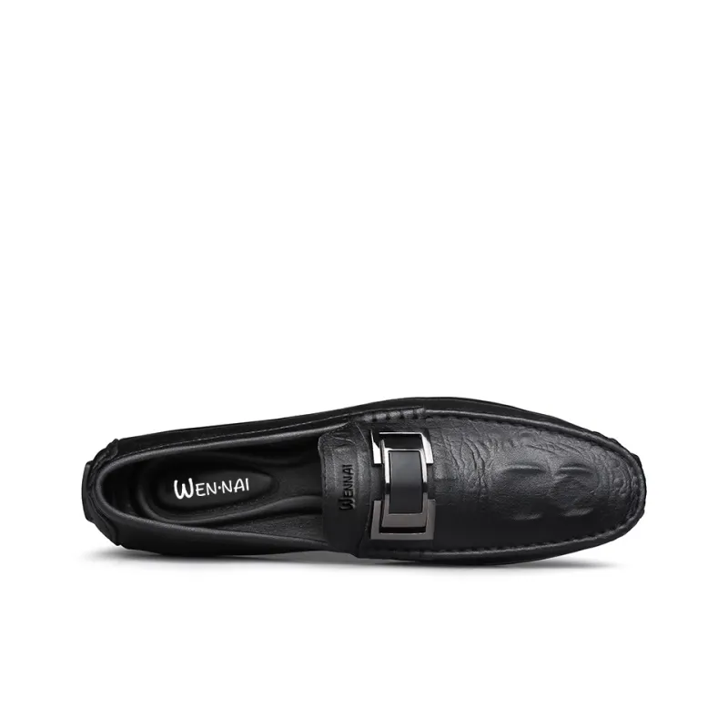 Wen Nai Casual Shoes Men's Black-3