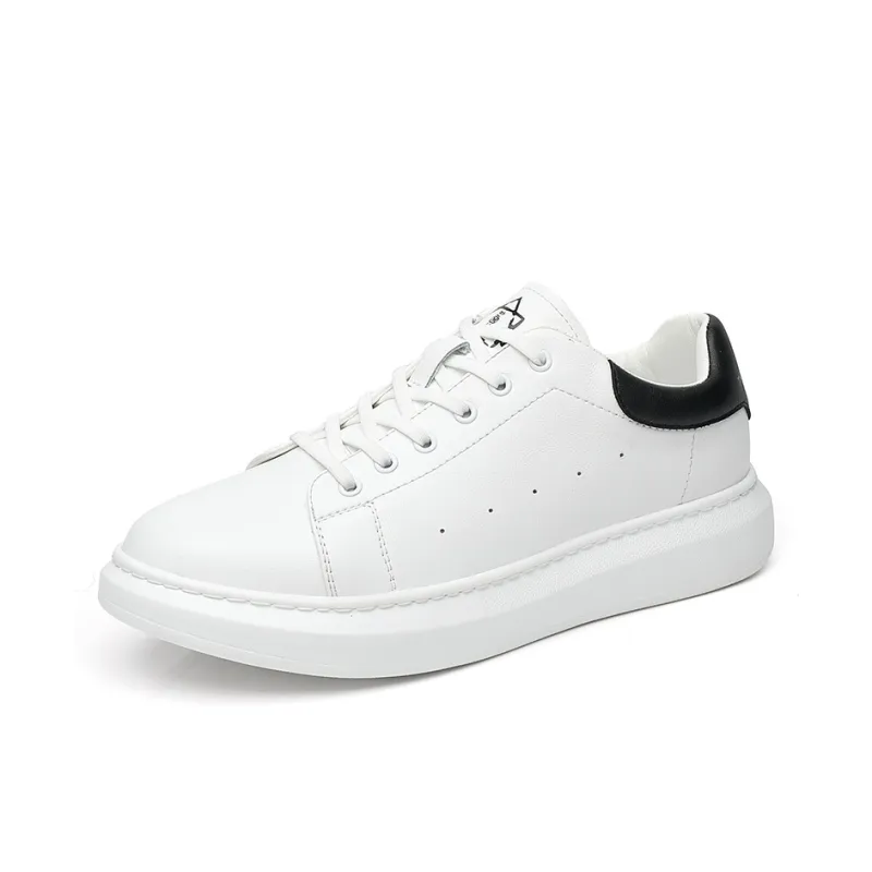 Year By Year Low Top Skateboard Shoes Men's White-10