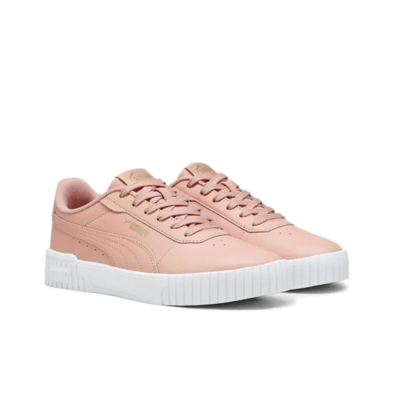 PUMA Carina 2.0 Anti Slip Wear Resistant Low Top Skateboard Shoes Women's Pink-3